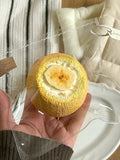 goodmoodchef バナナロールケーキ　クリーム感