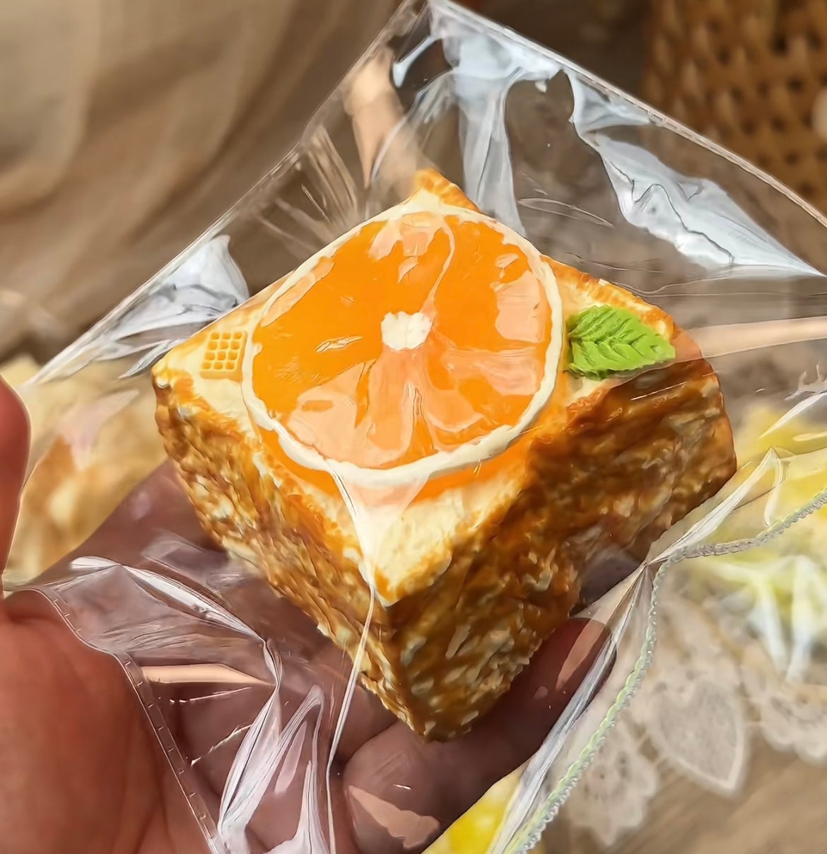 lulu鹿 オレンジトースト　ねっとり泥感