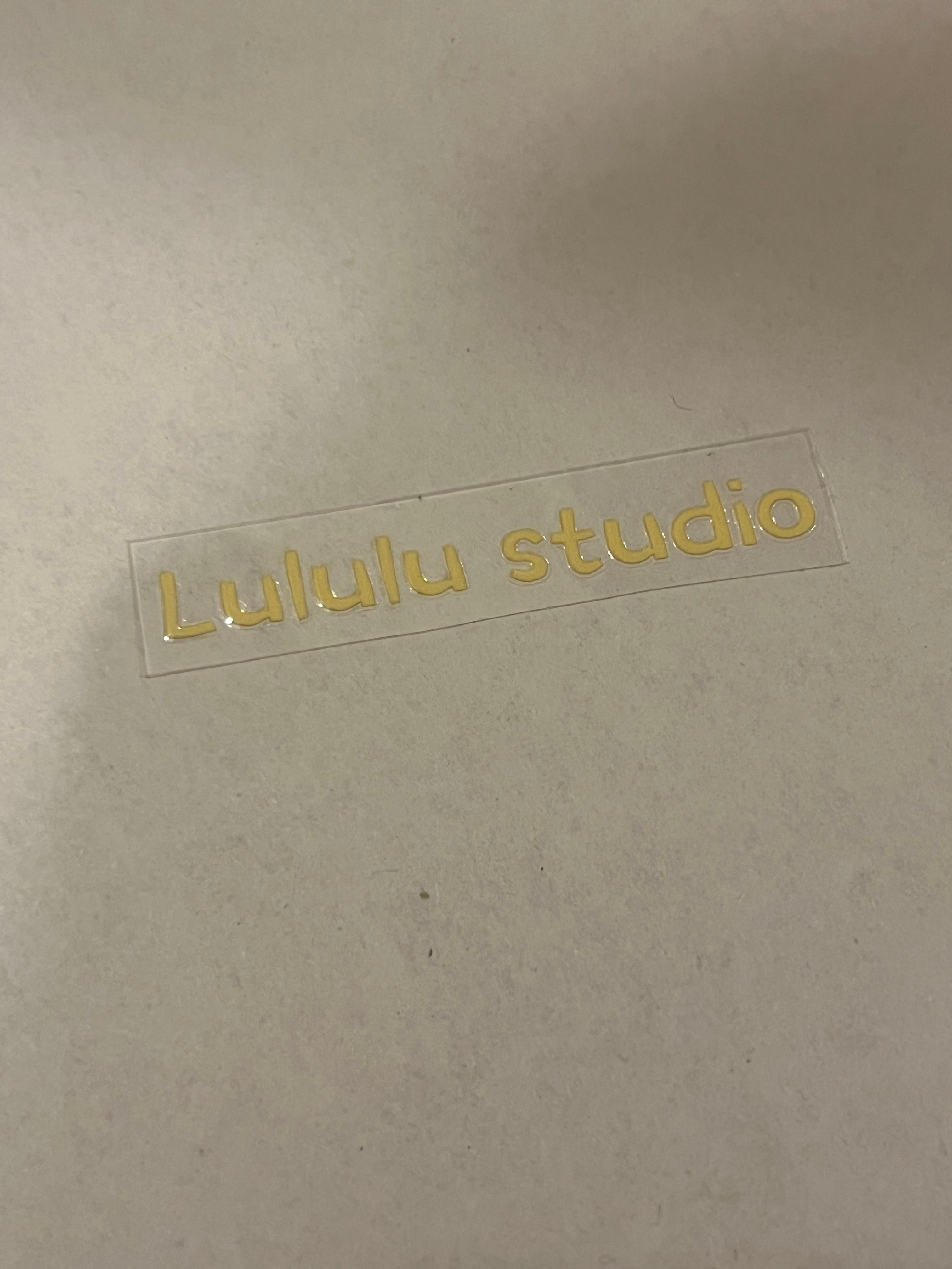 lulu鹿　シール（追加）